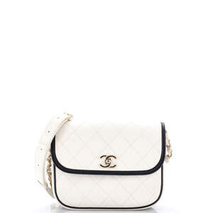 Chanel Cc Round Flap Messenger Bag #225909C36B